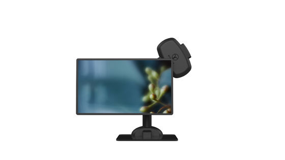 Supporti del braccio del monitor della parte girevole del computer automatici evitare danneggiare collo