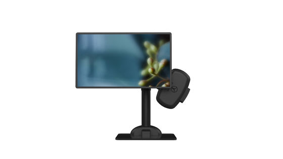 Sollevamento automatico del supporto del computer portatile di rotazione del braccio della parte girevole del monitor della lega di alluminio