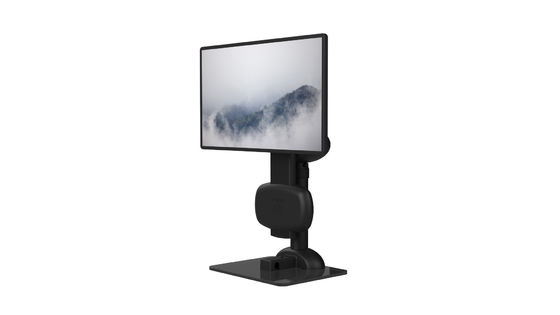 Il monitor elettrico del PC inquadra l'ergonomia di sollevamento e girante automatica