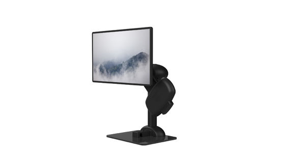 Movimento di sollevamento automatico del monitor dell'esposizione di progettazione pigra unica del sostegno lentamente