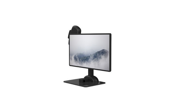 Il computer portatile ed il monitor di salute della spina dorsale inquadrano il sollevamento professionale