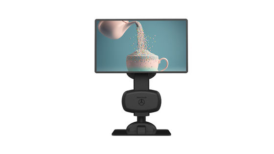 Controllo del pulsante strumento di fisioterapia cervicale di sollevamento automatico monitor rotante supporto per il collo