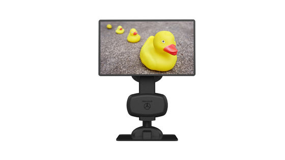 Dispositivo per l' esercizio del collo nero di sollevamento automatico LCD Screen Stand alleviare il dolore al collo