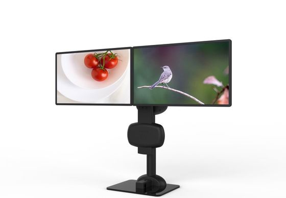 Montaggio del braccio a doppio monitor automatico di sollevamento rotante per alleviare il dolore al collo e al lombare