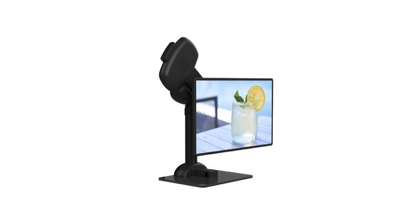 Rotazione di sollevamento automatica di progettazione pigra del supporto del computer portatile del monitor della parte girevole