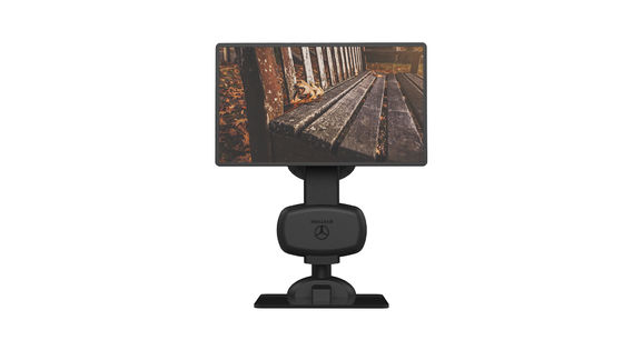 Montaggio di monitor LCD ergonomico per computer portatile per rilassare la rigidità del collo