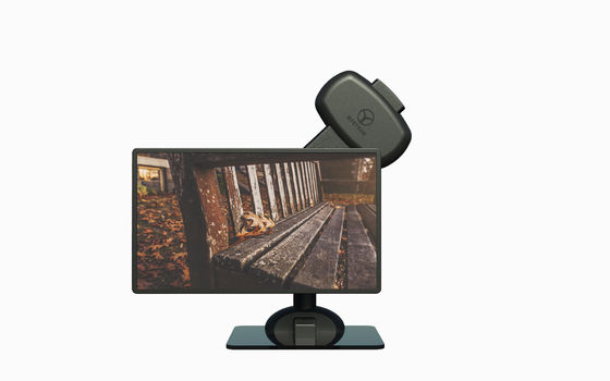 185mm Altezza regolabile 20mm/min Monitore di sollevamento rotante Laotop Mount Arm Stand Per prevenire il dolore al collo