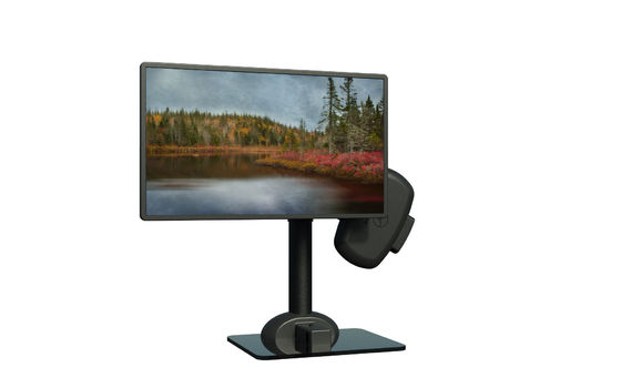 Erogonomico Elettrico sollevamento PC Monitore Montaggio Arm Stand Per alleviare la rigidità del collo
